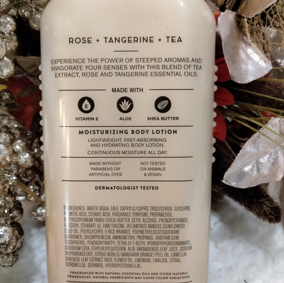 BBW Steeped Invigoration Rose Tangerine Tea Body Lotion - Picture 2 of 2